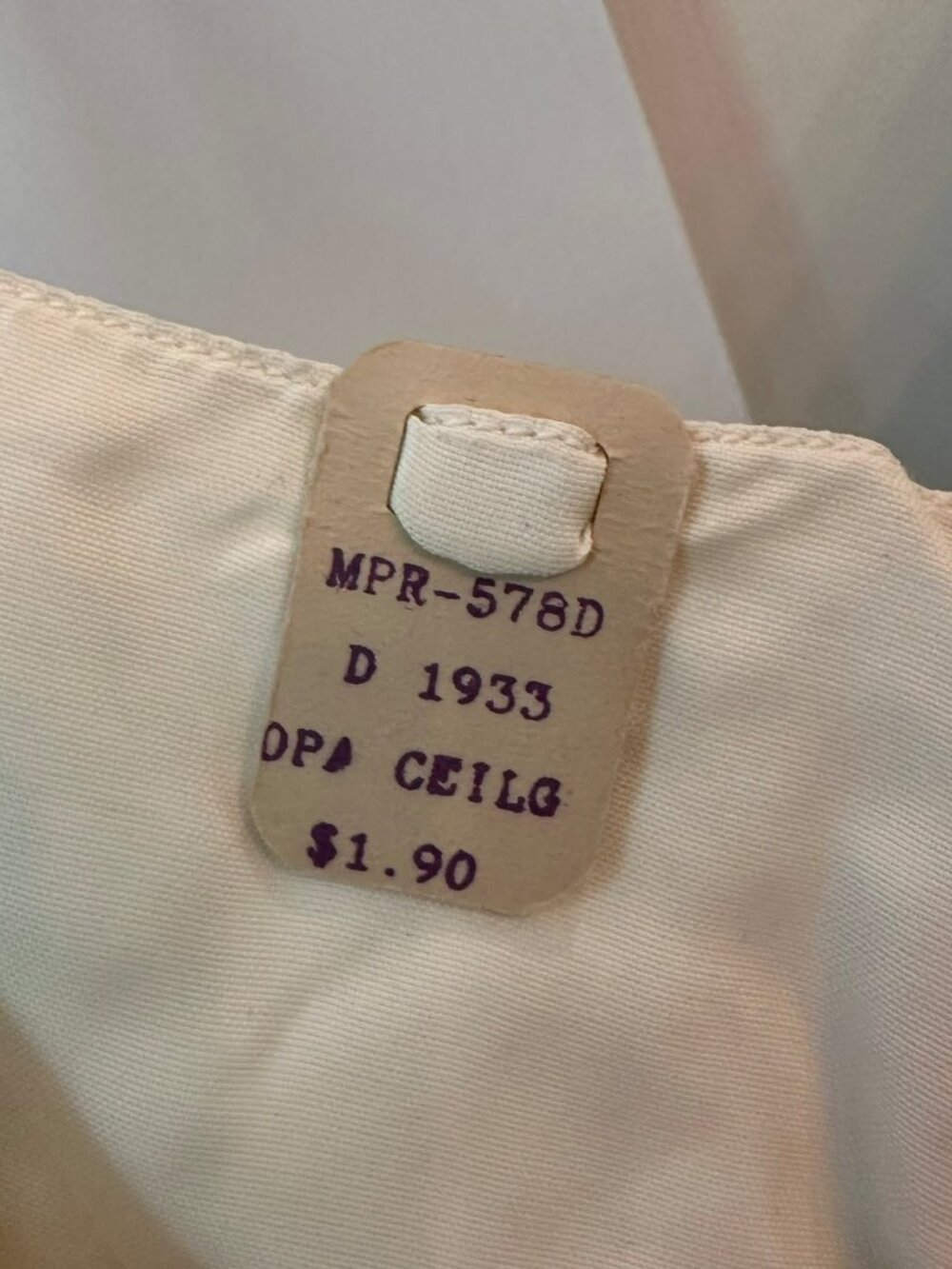 π€π€ Vintage 1930s Laros No-Ride Full Slips Set Ivory Bias Cut Lingerie M/Lπ€π€ - Picture 8 of 16